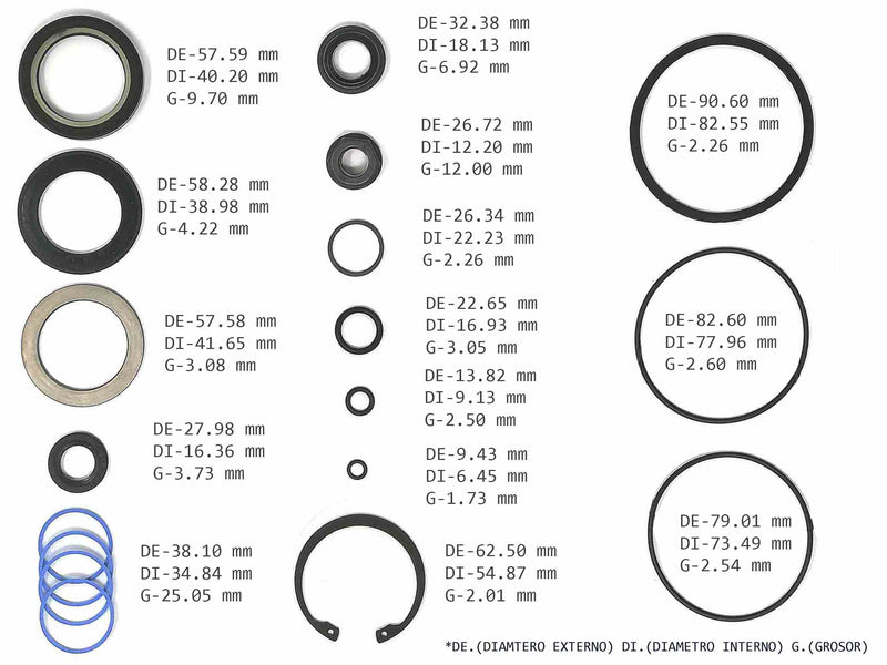 KIT CAJA DIRECCION FORD F250 F350 2011/15
