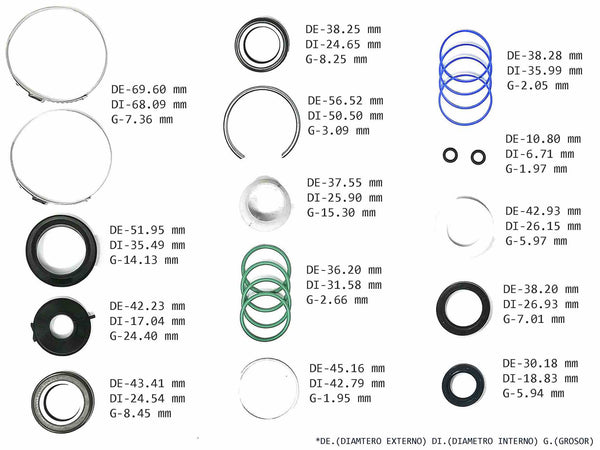 KIT CREMALLERA MERCEDES CLASE C