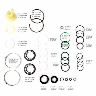 KIT CREMALLERA MERCEDES ML GL CON SENSOR DE VELOCIDAD