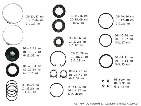 Kit Cremallera Chrysler 300 Dodge Challenger Charger 2011/13