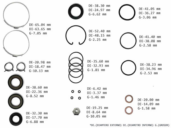 Kit Cremallera Mazda 3 2010/13 Sin Turbo