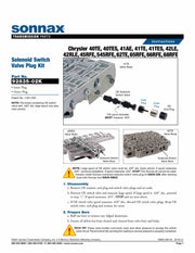 Sonnax Kit tapón válvula de interruptor de solenoide para Carrete 0.420 Dodge Chrysler Ram detalles