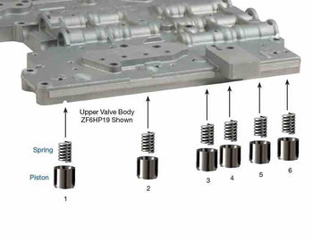 Sonnax Kit Pistones Acumuladores [7] 6F35 6R100 6R140 6R60 6R75 6R80 845RE ZF6HP19/34 ZF8HP45/70