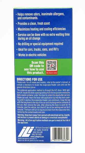 Espuma limpiadora de aire acondicionado para autos