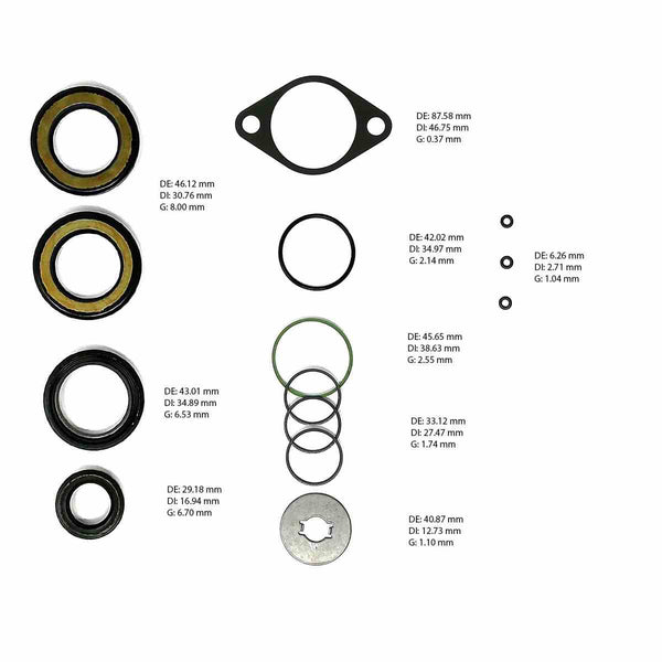 KIT CREMALLERA TOYOTA HILUX 2005/15 4X2 RETENES LINEA AZUL