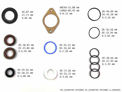 Kit Cremallera Nissan Almera 1995/01