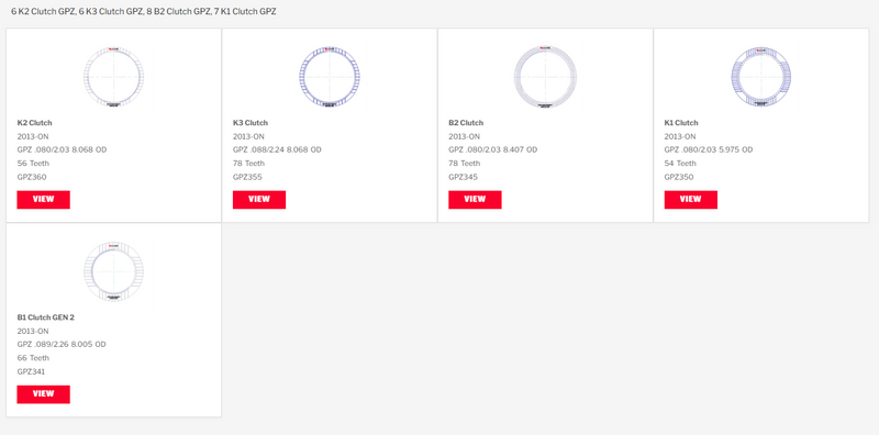 Pack Discos Pasta Raybestos 2013/UP AS69RC 2014/UP AS66RC