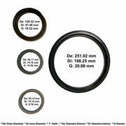 Empaques Con Pistones Allison MD3060P OEM Freudenberg Veinte07 México