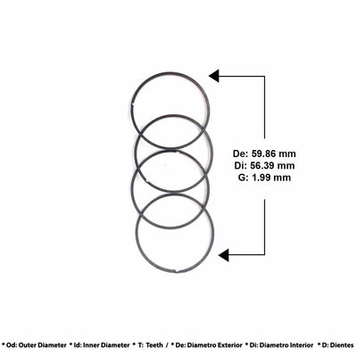 Juego de Empaques Freudenberg sin Pistones ni Retenes de Flechas 0BH DQ500