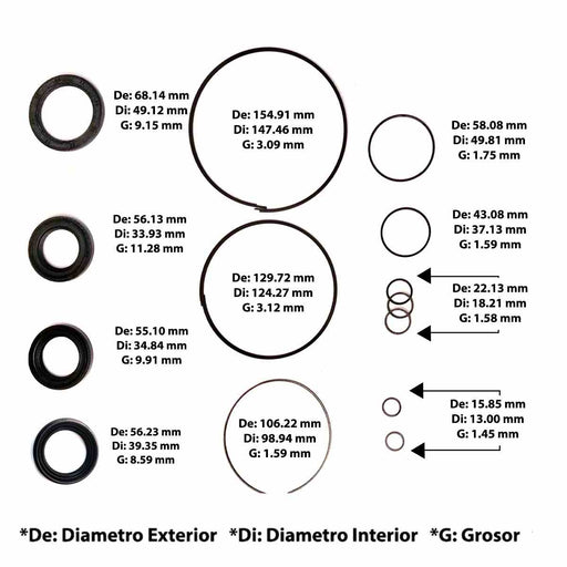 MASTER KIT HONDA CVT M3WC JDJC JRNC J5DC GTAA S0MA J5KC GPAA G5EA JEHC G2AA G3AA JHAC JEGC