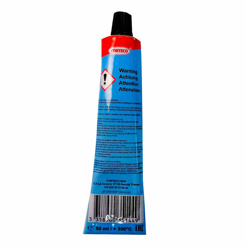 Silicon Negro Alta Temperatura Corteco 80 ml