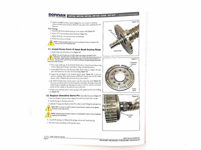 Zip Kit Sonnax 4R70E 4R70W 4R75E 4R75W 1996/UP