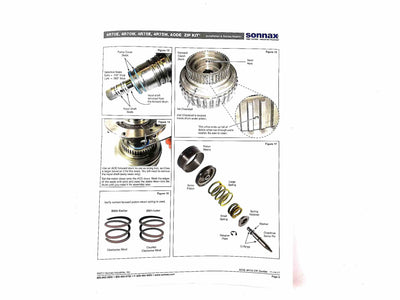 Zip Kit Sonnax 4R70E 4R70W 4R75E 4R75W 1996/UP