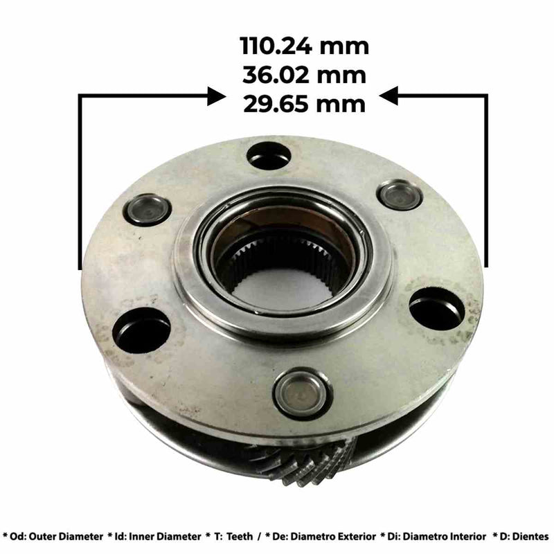 PLANETARIO FWD(BAJA/INTER)3 SAT. CD4E