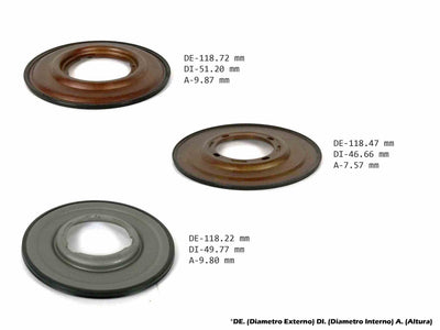 Juego de Empaques Transtec con Pistones 2da Gen 2014/UP 09G TF-60SN