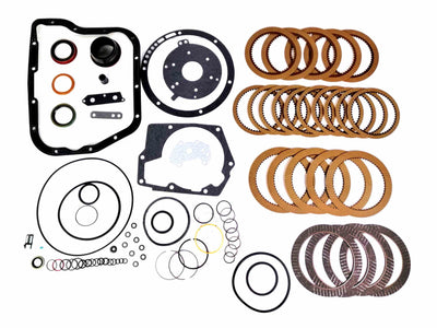 Kit de Reparación Banner 48RE 2003+ para Dodge Ram 2500/3500 Cummins (Pastas Raybestos, Empaques Transtec)