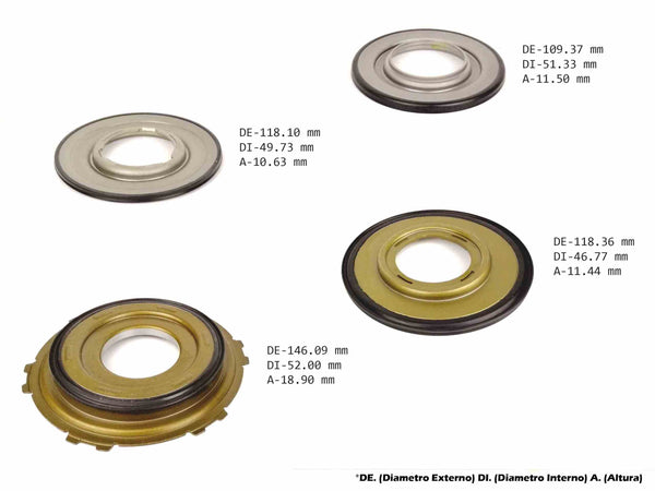 Juego de Pistones Freudenberg AW VW 2006/UP TF61-SN 09M