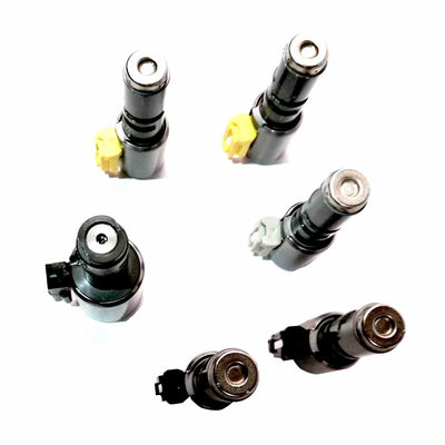 JUEGO DE SOLENOIDES LINEALES [6] 3/4 PULGADA DIAMETRO VERIFICAR REQUIEREN REAPRENDIZAJE VW 09G
