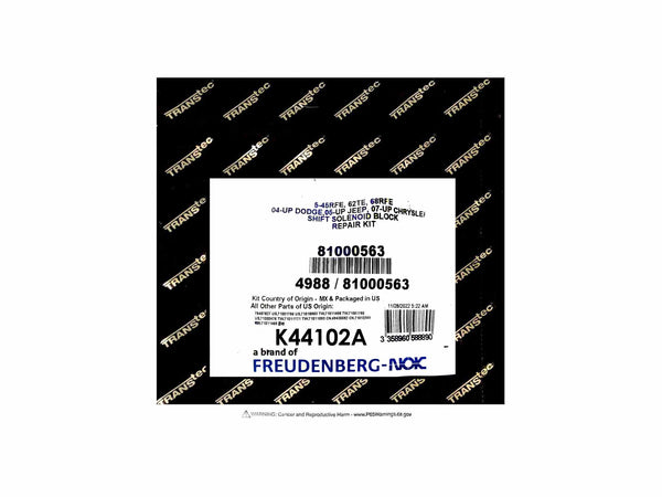 Kit de Reparacion para Caja de Solenoides  5-45RFE 45RFE 68RFE 62TE