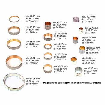 Kit de Bujes (16) AODE FIODE 4R70E 4R70W 4R75E 4R75W