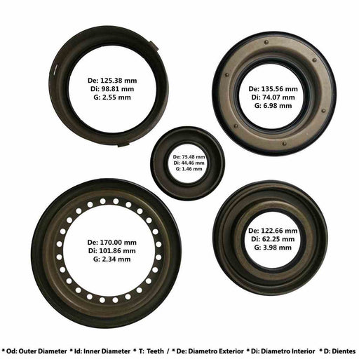 Pistones 4T40E Malibu Cavalier Grand Am 1995-UP Veinte07 México