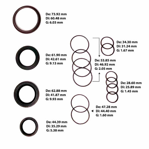 Juego de Empaques TSS Dorado (AWF8F45) VW 09P AQ450-8A