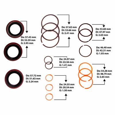 Juego de Empaque TSS Dorado Caravan A413 A470 A670