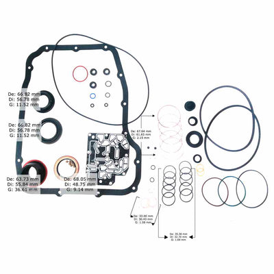 Juego de Empaques TSS H-D con Pistones 2004/UP 5-45RFE