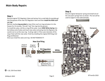 Transgo Shift Kit 2012/UP 6F35 GEN 2
