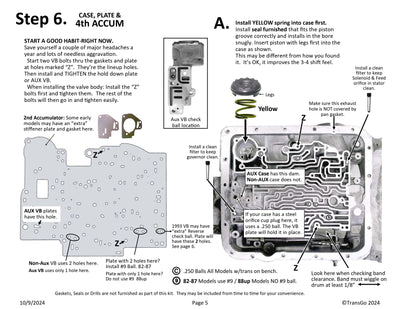 Transgo Shift Kit TH700 4L60 1982/93