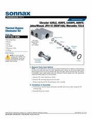 Pieza Sonnax 72760-02K Eliminador Térmico Veinte07 México