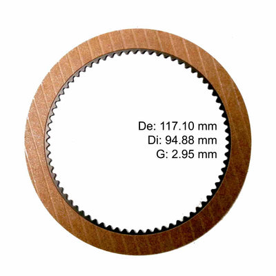 Disco de Pasta TSS Avance .075 [3-6] C3 A4LD 1974/89