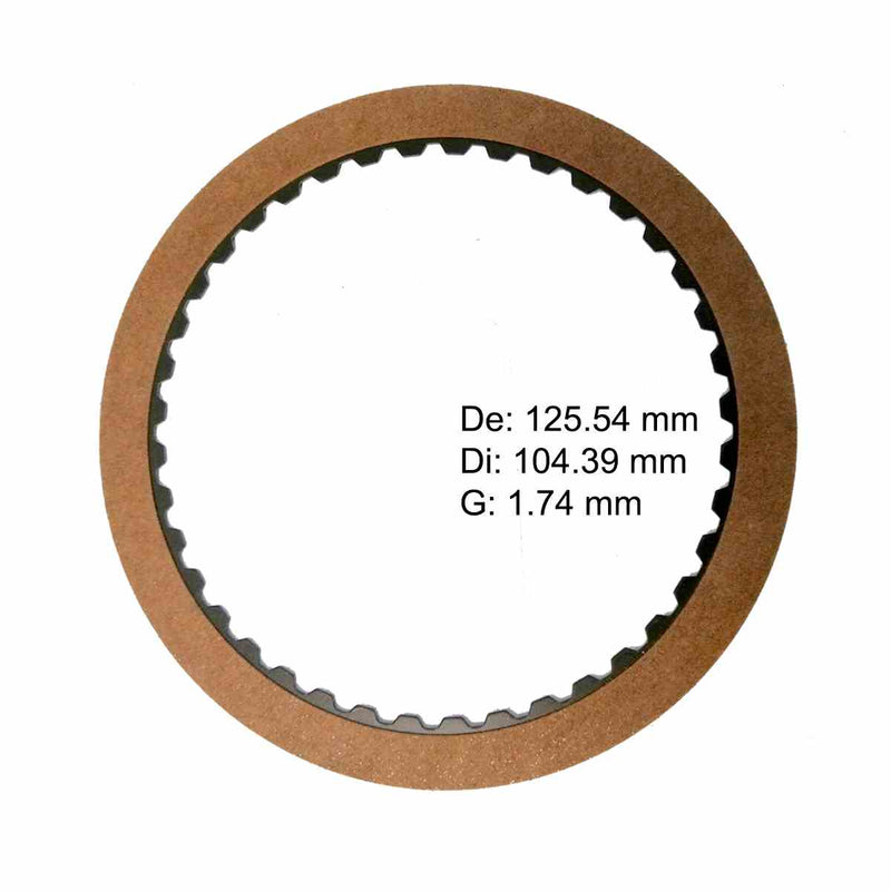 DISCO DE PASTA TSS AVANCE Y DIRECTA [2-9] A131L, A140L, A240E, A244E, A540E, MX17