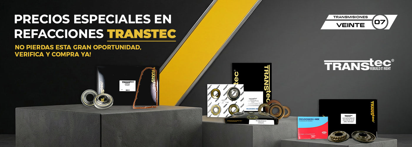 Precios especiales en refacciones Transtec, no pierdas esta gran oportunidad, verifica y compra ya!