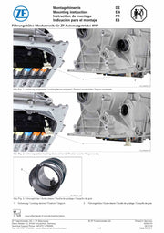 Kit de Filtro con Empaque y Casquillo del Conector Originales ZF6HP26 para Carter Metalico.