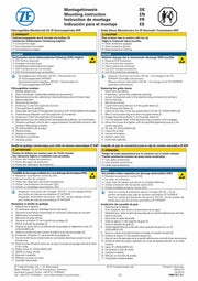 Kit de Filtro con Empaque y Casquillo del Conector Originales ZF6HP26 para Carter Metalico.