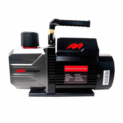 Bomba de Vacio 3.6 Cfm Mirage 2 Etapas 0.5 HP 127V
