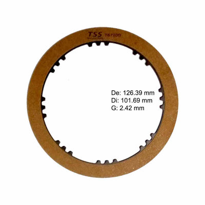 Disco de Pasta TSS Avance-Intermedia y Directa .091 [7-17] A40D A43DE A44DE A45DF