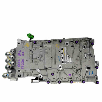 Cuerpo de válvulas reconstruido 6L80 2010-UP casting 0955 vista frontal