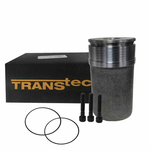 Detalle acumulador mejorado y base adaptadora acero en kit reparación DSG DQ200