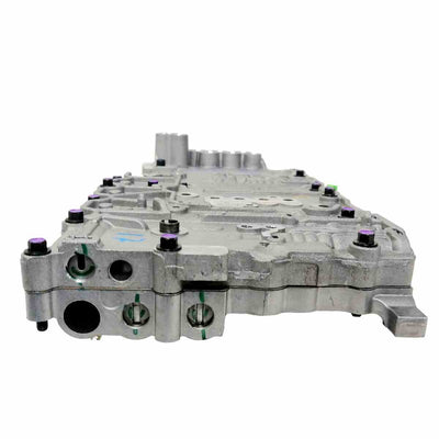 Detalle pasajes de aceite en cuerpo de válvulas reconstruido 6L80 2010+