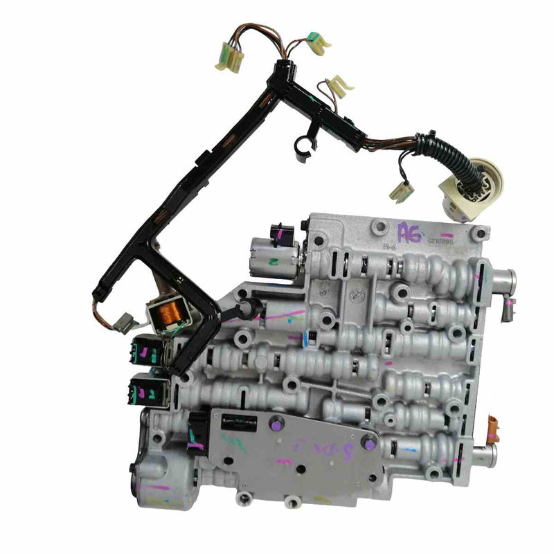 Detalle de solenoides incluidos en cuerpo de válvulas 4L60E 4L65E reconstruido