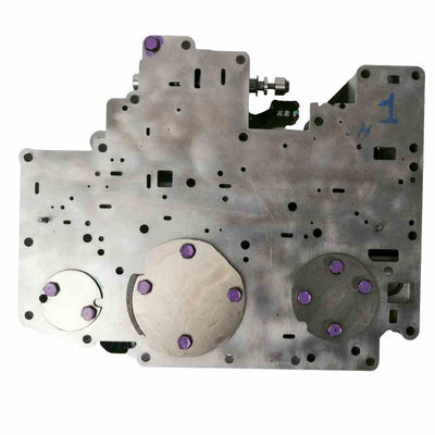 Juego completo de solenoides instalados en cuerpo de válvulas reconstruido 4R70W