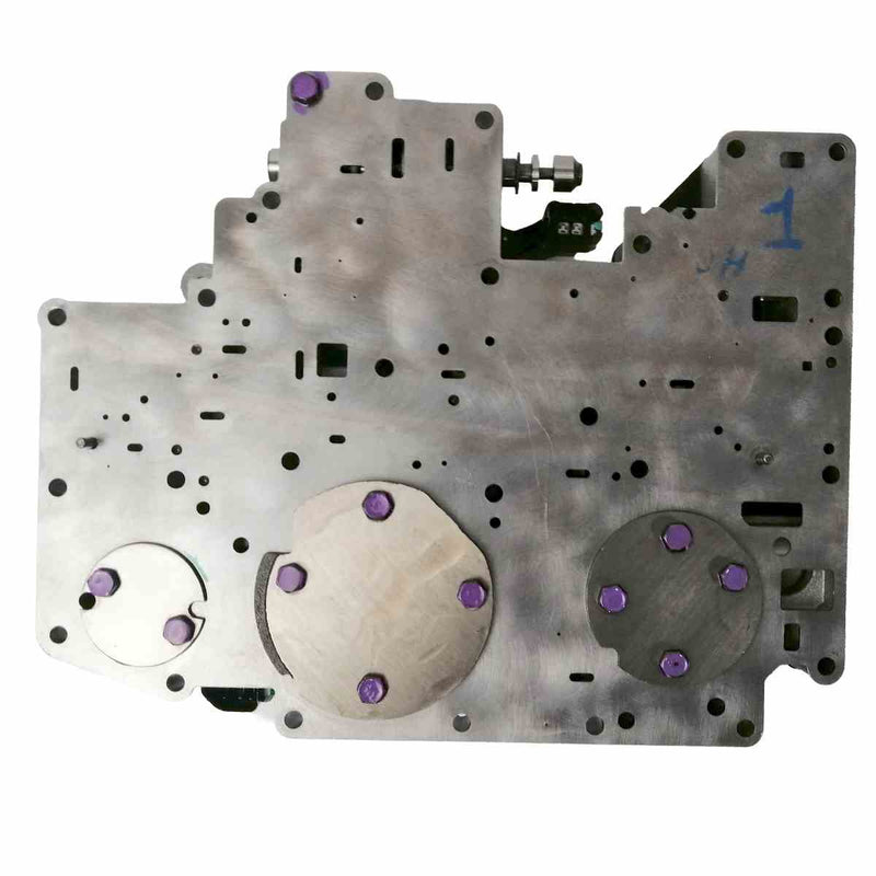 Juego completo de solenoides instalados en cuerpo de válvulas reconstruido 4R70W