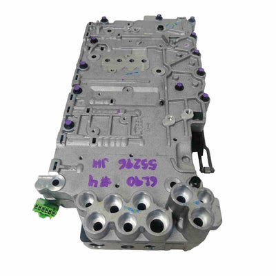 Detalle upper y lower valve body en cuerpo de válvulas reconstruido 6L90 heavy duty