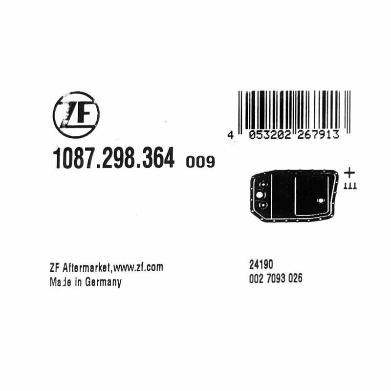 ZF Carter con Filtro Original ZF8HP45 ZF8HP70 ZF8HP75