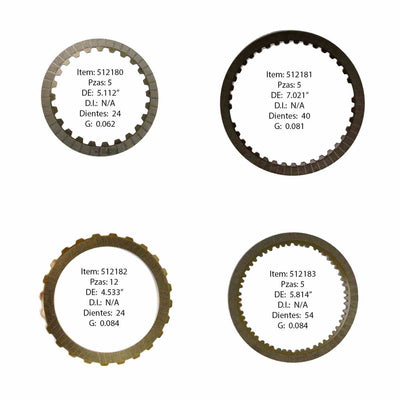 Pack Discos de Pasta Allomatic ZF8HP45