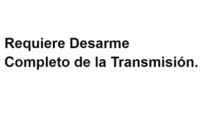FILTRO Requiere Desarme Total 6F50 6F55 6T70 6T75