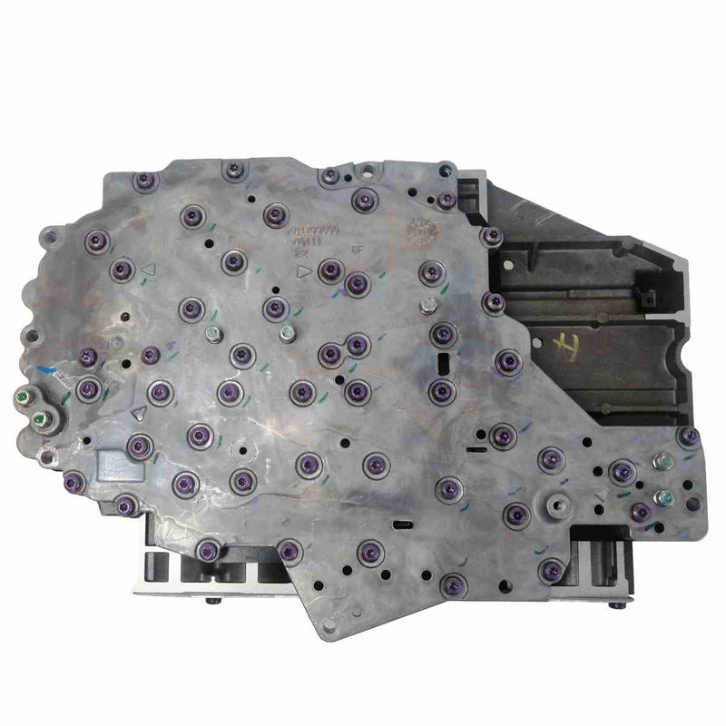 Vista lateral cuerpo de válvulas de aluminio reconstruido 68RFE 2009+