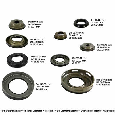 ista lateral pistones vulcanizados FNR5 FS5A-EL Mazda 3 5 6 Ford Fusion
